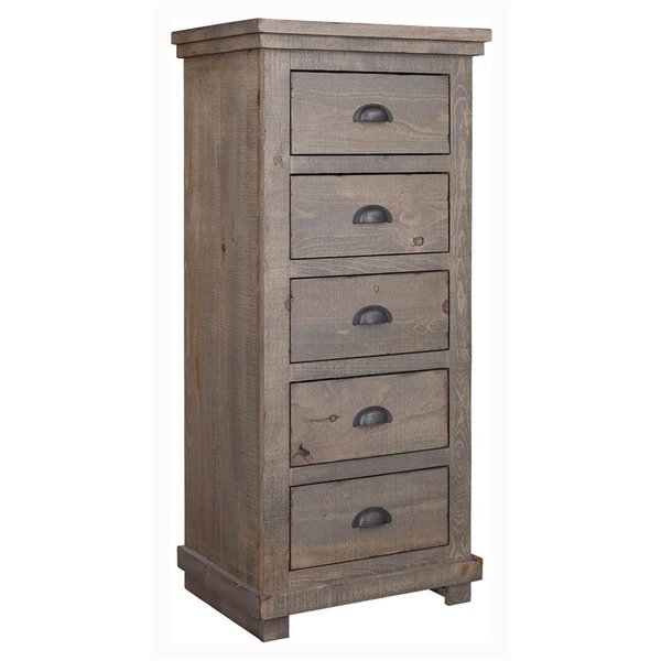 Progressive Furniture Progressive Furniture P635-13 Willow Weathered Gray Lingerie Chest P635-13